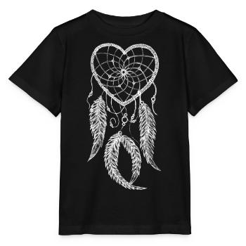Attrape-rêves - T-shirt bio MINI CREATOR Stanley/Stella Enfant - noir - Devant - Mikhail (115cm)