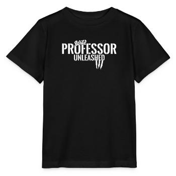 Wilder Professor unleashed - Stanley/Stella MINI CREATOR Kids’ T-Shirt - black - Front - Mikhail (115cm)