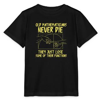 Fibonacci Geometry Math Golden Ratio - Stanley/Stella MINI CREATOR Kids’ T-Shirt - black - Front - Mikhail (115cm)