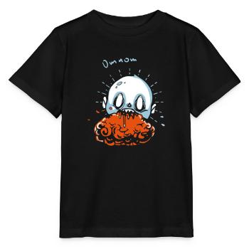 partenaires Zombie Shirt - Zombaby bébé - T-shirt bio MINI CREATOR Stanley/Stella Enfant - noir - Devant - Mikhail (115cm)