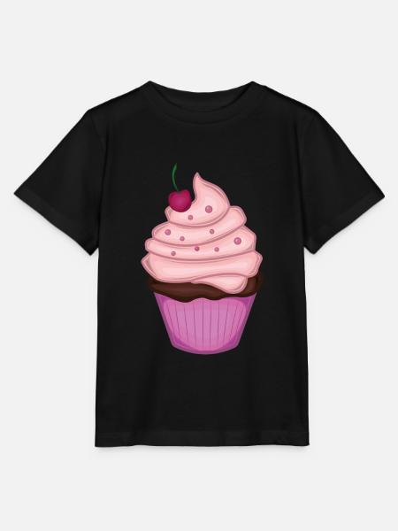 Cupcake - Stanley/Stella MINI CREATOR Kids’ T-Shirt - black