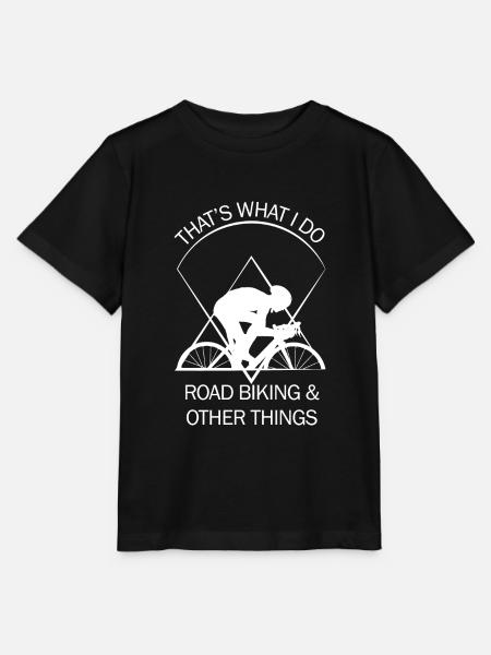Rennrad - Stanley/Stella Kinder T-Shirt MINI CREATOR - Schwarz