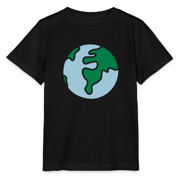 Globus - Welt - Stanley/Stella Kinder T-Shirt MINI CREATOR  - Schwarz - Vorne - Mikhail (115cm)