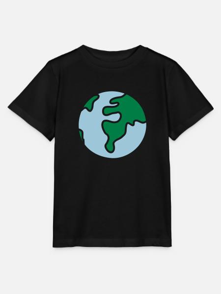 Globus - Welt - Stanley/Stella Kinder T-Shirt MINI CREATOR - Schwarz