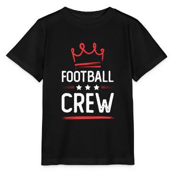 Équipe de football - T-shirt bio MINI CREATOR Stanley/Stella Enfant - noir - Devant - Mikhail (115cm)