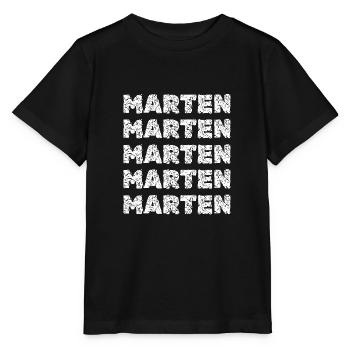 Martre - T-shirt bio MINI CREATOR Stanley/Stella Enfant - noir - Devant - Mikhail (115cm)