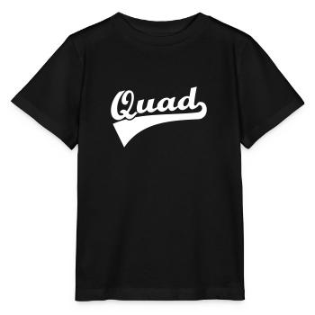 Quad - Stanley/Stella MINI CREATOR Kids’ T-Shirt - black - Front - Mikhail (115cm)