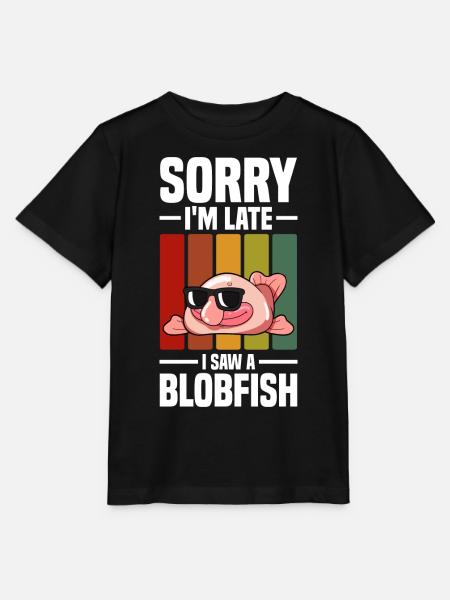 Blobfisch | Fische Aquaristik Blobfische Geschenke - Stanley/Stella Kinder T-Shirt MINI CREATOR - Schwarz