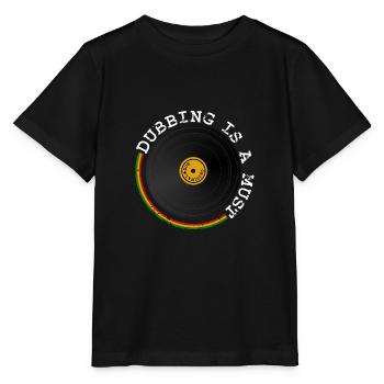 Doublage - T-shirt bio MINI CREATOR Stanley/Stella Enfant - noir - Devant - Mikhail (115cm)