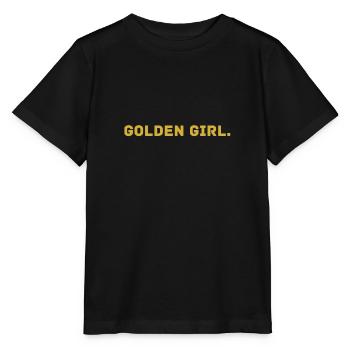 Millionaire. X GOLDEN GIRL. - Stanley/Stella Kinder T-Shirt MINI CREATOR  - Schwarz - Vorne - Mikhail (115cm)