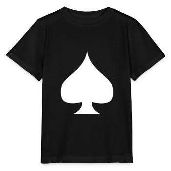 Pik Pique Spades - Stanley/Stella Kinder T-Shirt MINI CREATOR  - Schwarz - Vorne - Mikhail (115cm)