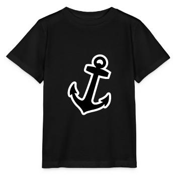 Anker - Stanley/Stella Kinder T-Shirt MINI CREATOR  - Schwarz - Vorne - Mikhail (115cm)