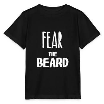 Fear the beard - Stanley/Stella MINI CREATOR Kids’ T-Shirt - black - Front - Mikhail (115cm)