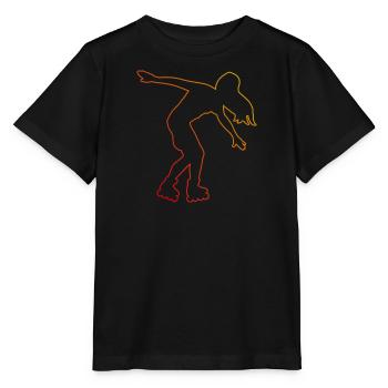 Roller Skating Roller Skating Roller Skates - Stanley/Stella MINI CREATOR Kids’ T-Shirt - black - Front - Mikhail (115cm)