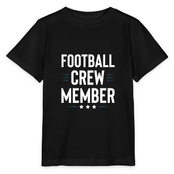 Équipe de football - T-shirt bio MINI CREATOR Stanley/Stella Enfant - noir - Devant - Mikhail (115cm)