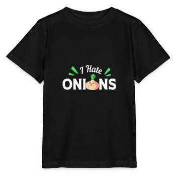 Oignon - T-shirt bio MINI CREATOR Stanley/Stella Enfant - noir - Devant - Mikhail (115cm)