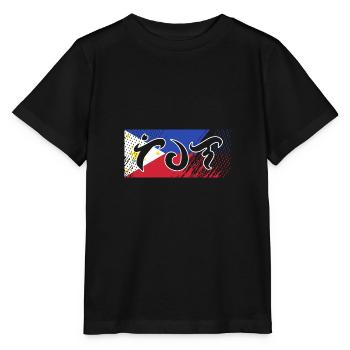 Philippinisch Philippinen - Stanley/Stella Kinder T-Shirt MINI CREATOR  - Schwarz - Vorne - Mikhail (115cm)