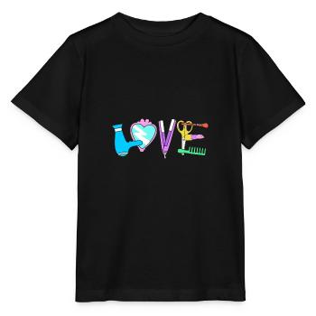 Kosmetikerin - Stanley/Stella Kinder T-Shirt MINI CREATOR  - Schwarz - Vorne - Mikhail (115cm)