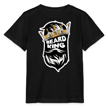 Beard Masculinity Statement Beard Hairstyle Beard Wearer - Stanley/Stella MINI CREATOR Kids’ T-Shirt - black - Front - Mikhail (115cm)