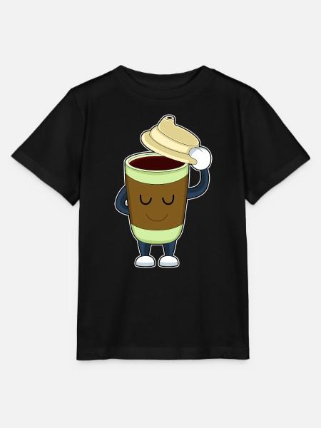 Coffee to go Becher - Stanley/Stella Kinder T-Shirt MINI CREATOR  - Schwarz