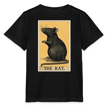 Ratten Ratte - Stanley/Stella Kinder T-Shirt MINI CREATOR  - Schwarz - Vorne - Mikhail (115cm)