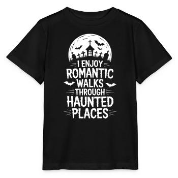 Horror Sprüche Romantisch Lustige Horror Geschenk  - Stanley/Stella Kinder T-Shirt MINI CREATOR  - Schwarz - Vorne - Mikhail (115cm)