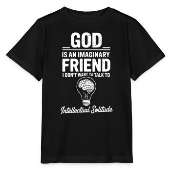 T-shirt de philosophie Ami Imaginaire - T-shirt bio MINI CREATOR Stanley/Stella Enfant - noir - Devant - Mikhail (115cm)