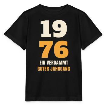 1976 Ein verdammt guter Jahrgang 50. Geburtstag - Stanley/Stella Kinder T-Shirt MINI CREATOR  - Schwarz - Vorne - Mikhail (115cm)
