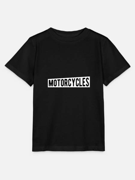 Motorcycles - Stanley/Stella Kinder T-Shirt MINI CREATOR - Schwarz