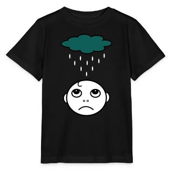 Bad weather - Stanley/Stella MINI CREATOR Kids’ T-Shirt - black - Front - Mikhail (115cm)