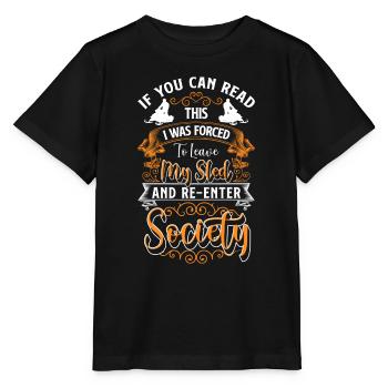 Sports Christmas Mountain Sports - Stanley/Stella MINI CREATOR Kids’ T-Shirt - black - Front - Mikhail (115cm)