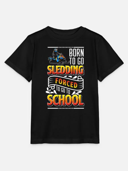 Winter - Stanley/Stella Kinder T-Shirt MINI CREATOR - Schwarz
