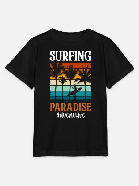 Sommer Sonne Sandstrand - Stanley/Stella Kinder T-Shirt MINI CREATOR - Schwarz