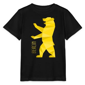 Berlin Bär - Stanley/Stella Kinder T-Shirt MINI CREATOR  - Schwarz - Vorne - Mikhail (115cm)