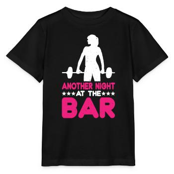 Une autre nuit au bar 3 - T-shirt bio MINI CREATOR Stanley/Stella Enfant - noir - Devant - Mikhail (115cm)