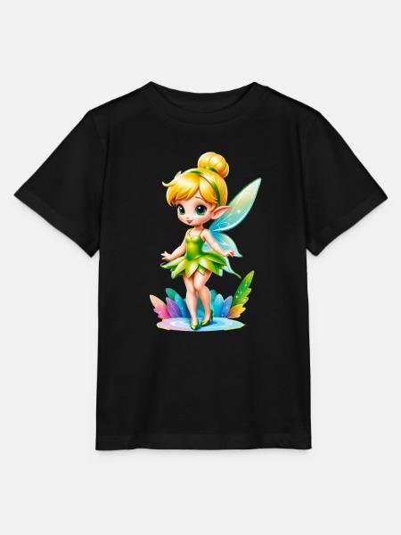 Petite Fée 7 - T-shirt bio MINI CREATOR Stanley/Stella Enfant - noir