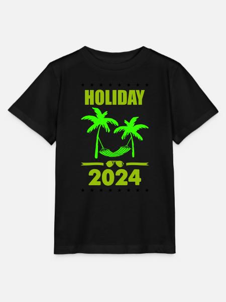 holiday 2024 urlaub - Stanley/Stella Kinder T-Shirt MINI CREATOR  - Schwarz