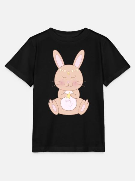 virgo - Stanley/Stella Kinder T-Shirt MINI CREATOR - Schwarz