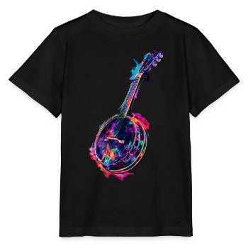 Banjo - T-shirt bio MINI CREATOR Stanley/Stella Enfant - noir - Devant - Mikhail (115cm)