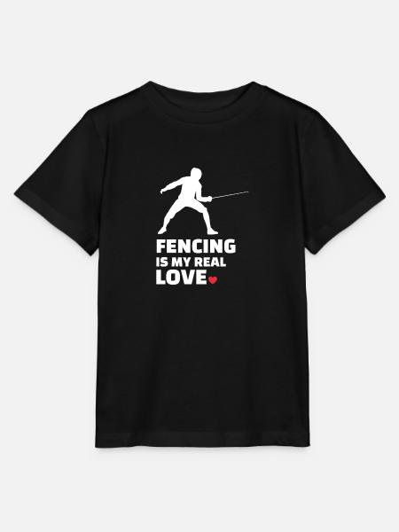 Fechten - Stanley/Stella Kinder T-Shirt MINI CREATOR - Schwarz