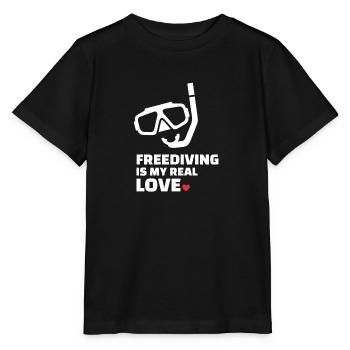 Apnée - T-shirt bio MINI CREATOR Stanley/Stella Enfant - noir - Devant - Mikhail (115cm)