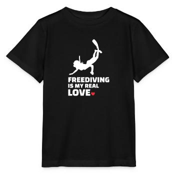 Apnée - T-shirt bio MINI CREATOR Stanley/Stella Enfant - noir - Devant - Mikhail (115cm)