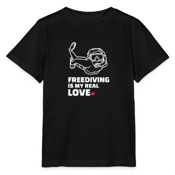 Apnée - T-shirt bio MINI CREATOR Stanley/Stella Enfant - noir - Devant - Mikhail (115cm)