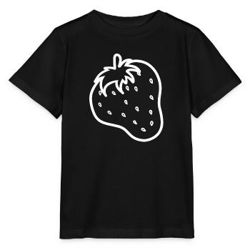 fraise - T-shirt bio MINI CREATOR Stanley/Stella Enfant - noir - Devant - Mikhail (115cm)
