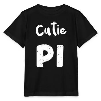 Cutie Pi - Mathématiques - T-shirt bio MINI CREATOR Stanley/Stella Enfant - noir - Devant - Mikhail (115cm)