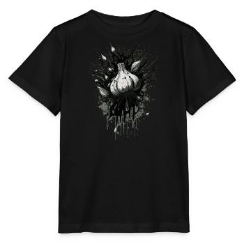 Ail - T-shirt bio MINI CREATOR Stanley/Stella Enfant - noir - Devant - Mikhail (115cm)