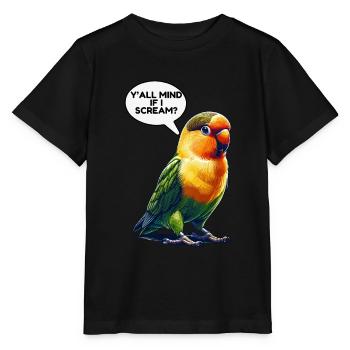 Turteltauben-Meme - Stanley/Stella Kinder T-Shirt MINI CREATOR  - Schwarz - Vorne - Mikhail (115cm)