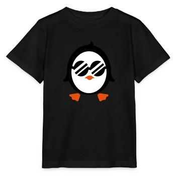 Pingouin frais - T-shirt bio MINI CREATOR Stanley/Stella Enfant - noir - Devant - Mikhail (115cm)