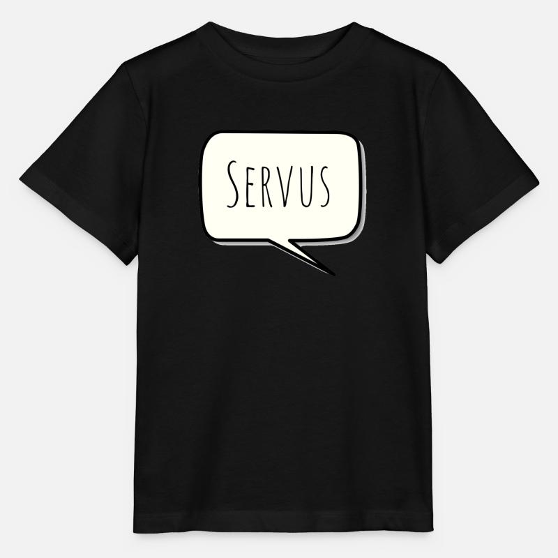 Servus - Stanley/Stella Kinder T-Shirt MINI CREATOR  - Schwarz
