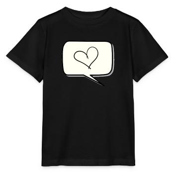Ballon - T-shirt bio MINI CREATOR Stanley/Stella Enfant - noir - Devant - Mikhail (115cm)